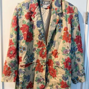 Floral Women's Jacket - Multicolor